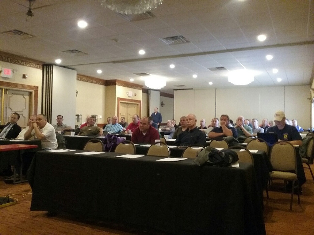 Delegates at the Uniformed Fire Officers Association (UFOA) Education Seminar