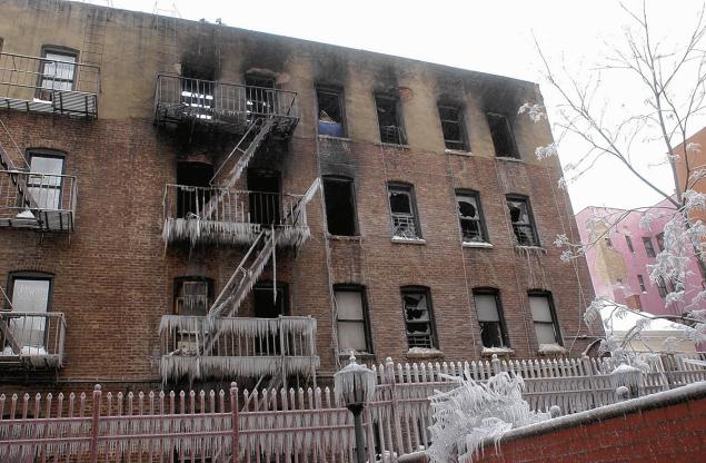 The infamous fire occurred at building on 236 E. 178th St. in the Bronx. Schwartz, Michael, Freelance